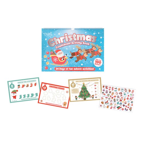 Christmas Countdown Activity Book