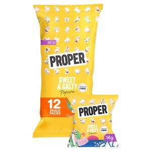 PROPER Sweet & Salty Popcorn 12 x 14g