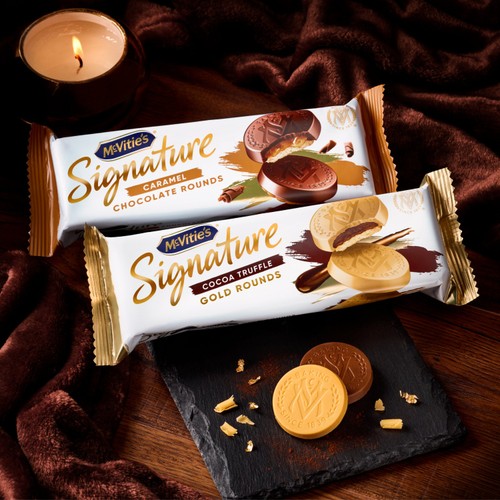 McVitie's Signature Caramel Chocolate Rounds Biscuits