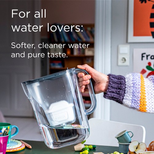 BRITA Style Essential Water Filter Jug Stone Blue