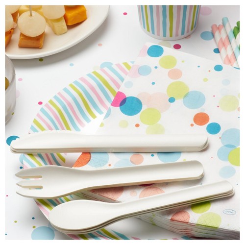 BioPak White Paper Knives