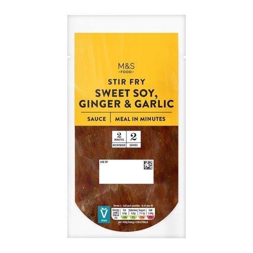 M&S Sweet Soy, Garlic & Ginger Sauce