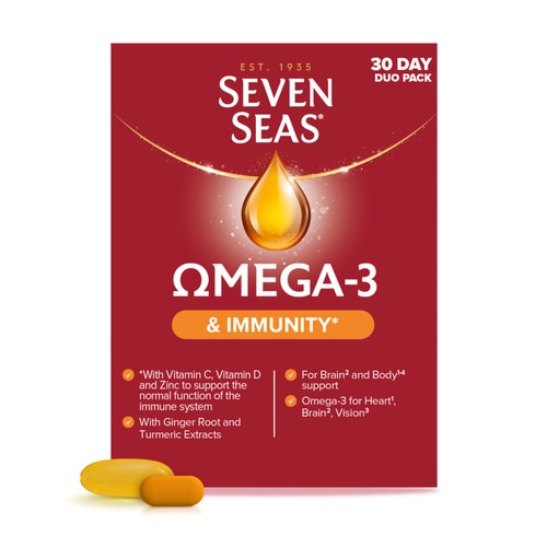 Seven Seas Omega 3 plus Immunity