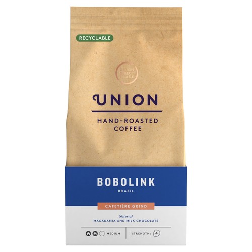 Union Bobolink Brazil Cafetiere Grind