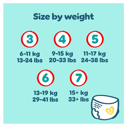 Pampers Premium Protection Nappy Pants, Size 4 (9-15kg) Jumbo+ Pack