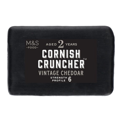 M&S 2 Year Cruncher Waxed Truckle