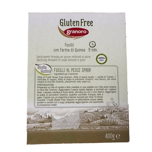 Granoro Gluten Free Pasta Fusilli