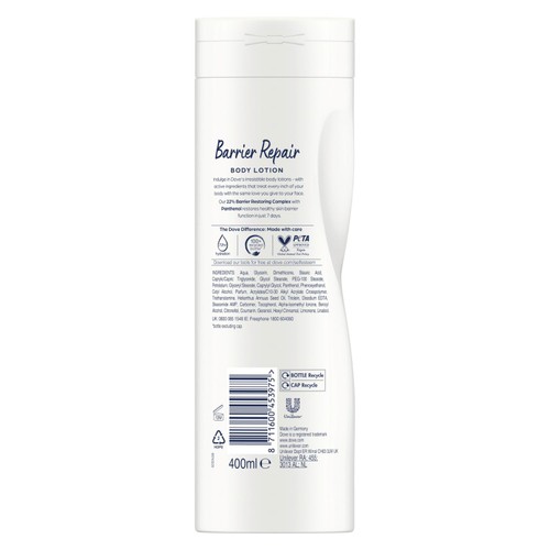 Dove Barrier Repair Body Lotion