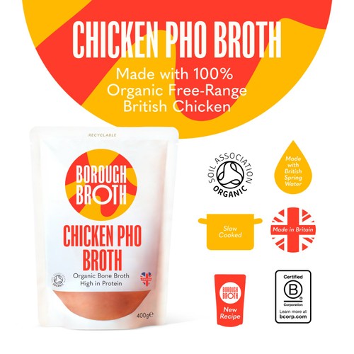 Borough Broth Organic Chicken Pho Broth