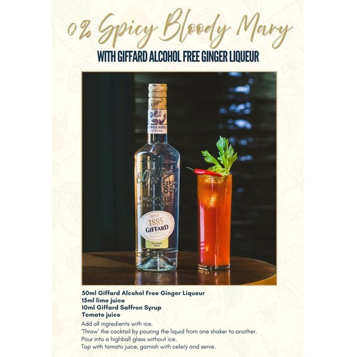 Giffard Alcohol-Free Ginger Liqueur