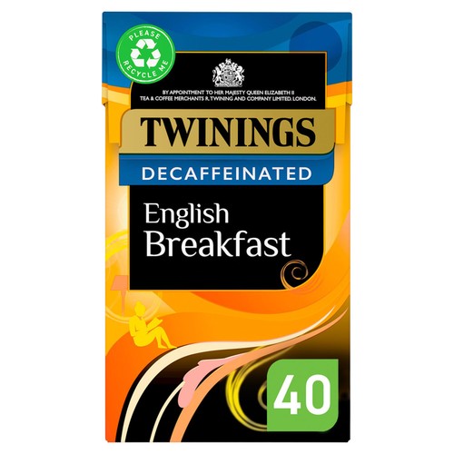 Twinings Decaffeinated English Breakfast Tea 