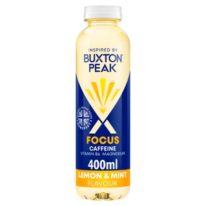 Buxton Peak Focus Lemon & Mint Still Vitamin Water
