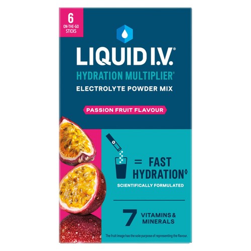 LIQUID IV Hydration Passion Fruit Electrolytes 