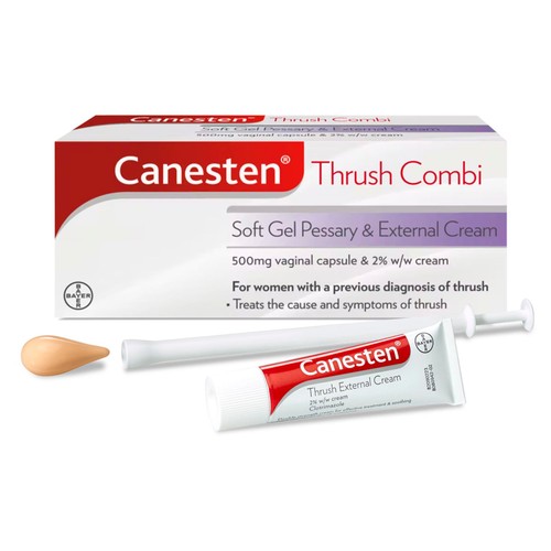 Canesten Thrush Soft Gel Pessary & Cream Combi 