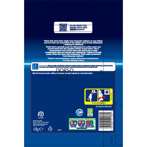 Finish Dishwasher Water Softener Salt