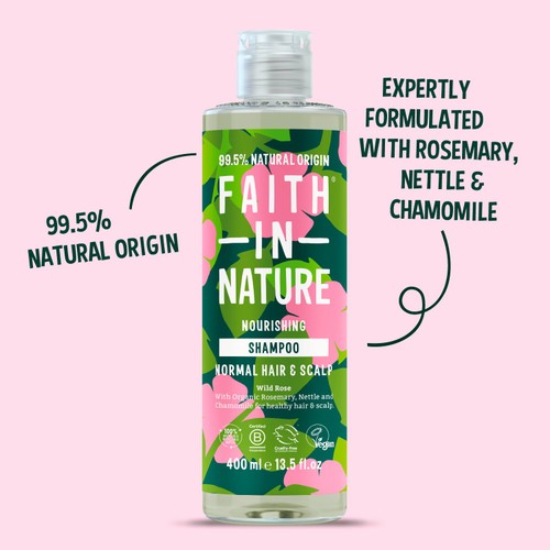 Faith in Nature Wild Rose Shampoo