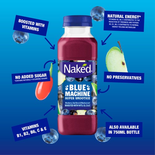 Naked Blue Machine Super Smoothie