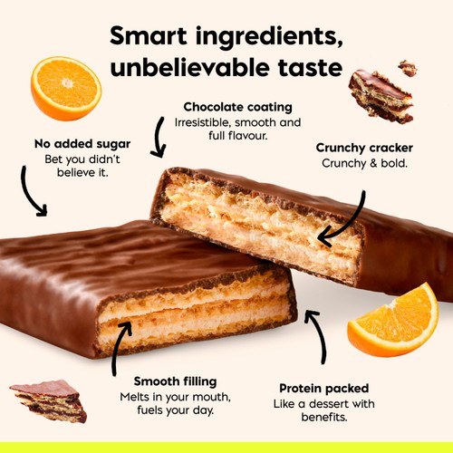 Nick's Protein Wafer Orange