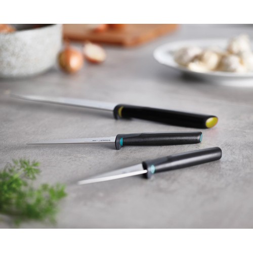 Joseph Joseph Duo 3pc Knife Set (Opal)