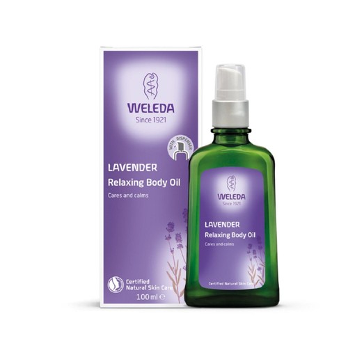 Weleda Lavender Relaxing Spa Body Oil Natural Vegan