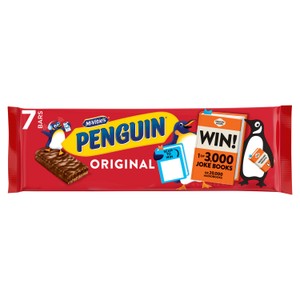 McVitie's Penguin Original Bars 7pk