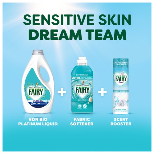 Fairy Platinum Non Bio Washing Liquid 63 Washes