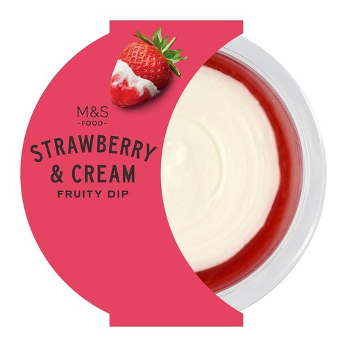M&S Strawberries & Cream Dip