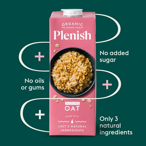 Plenish Organic Gluten Free Oat Drink Long Life