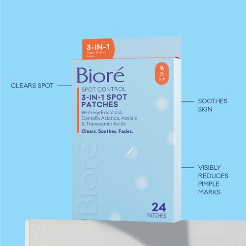 Biore Spot Control 3-in-1 Spot Patches