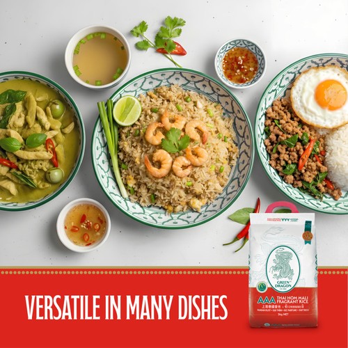 Green Dragon Thai Hom Mali Fragrant Jasmine Rice