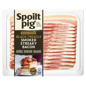 Spoiltpig British Black Treacle Smoked Streaky Bacon