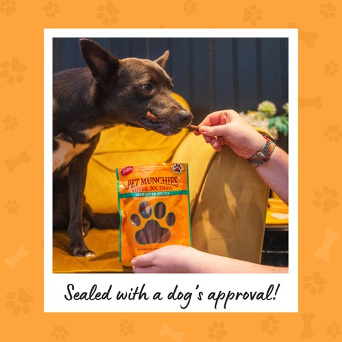 Pet Munchies 100% Natural Beef Liver Stick Dog Treats