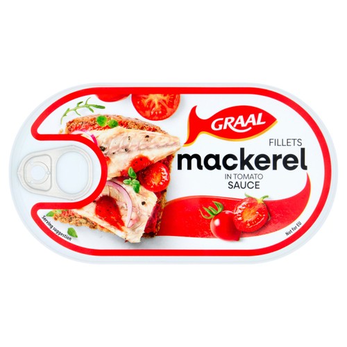 Graal Mackerel Fillets in Tomato Sauce
