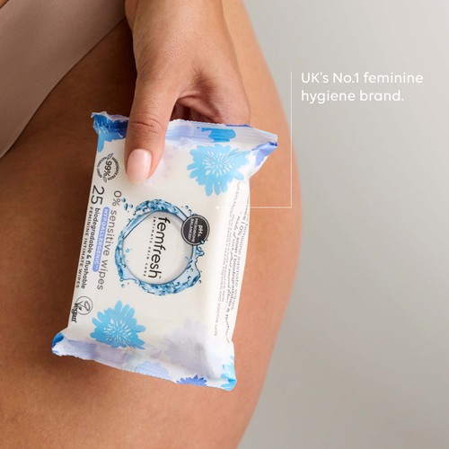 Femfresh 0% Sensitive Wipes