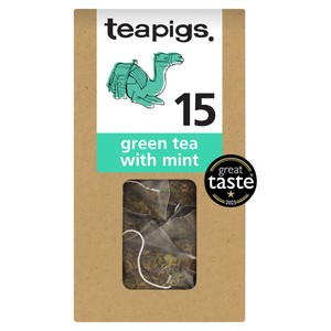 Teapigs Green Tea with Mint Tea Bags