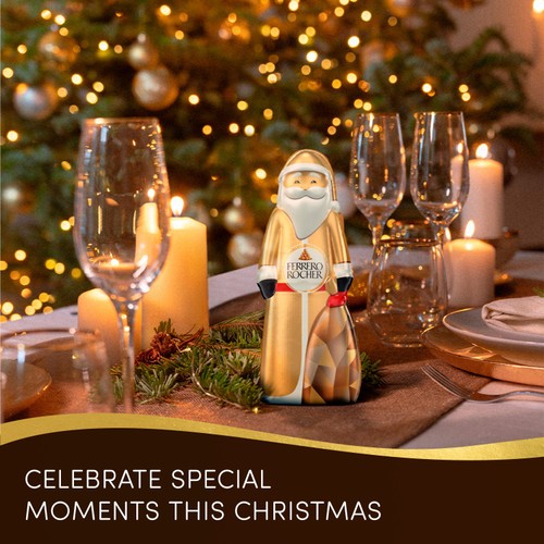 Ferrero Rocher Hazelnut Chocolate Santa Figure