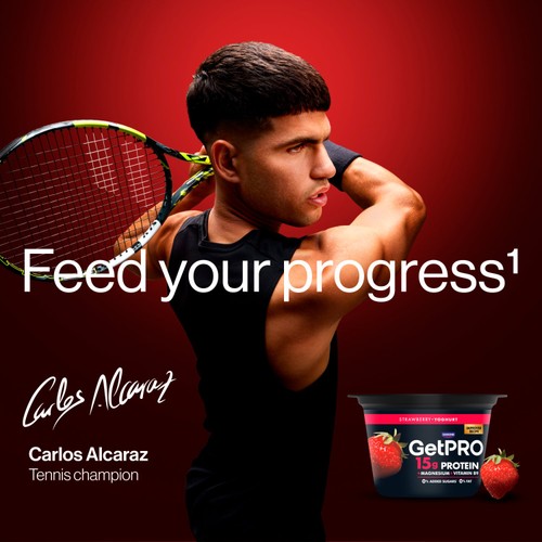 GetPro 15g High Protein Strawberry Yoghurt