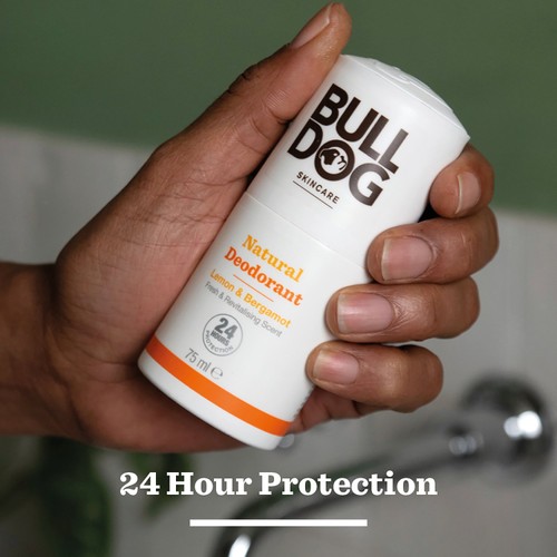 Bulldog Skincare - Natural Deodorant Roll-On Lemon & Bergamot