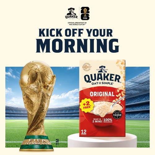 Quaker Oat So Simple Original Porridge Sachets Cereal