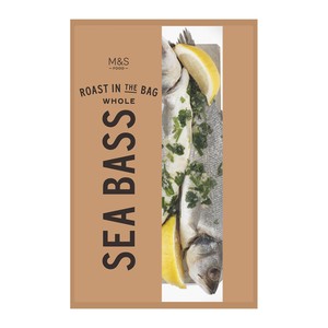 Roast In Bag Whole Sea Bass