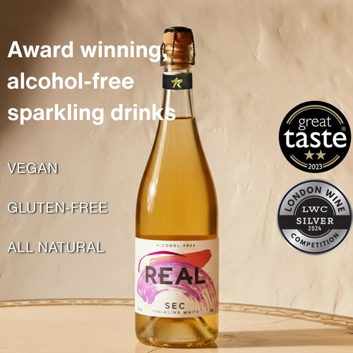 REAL Sec Slow Fermented Sparkling Tea