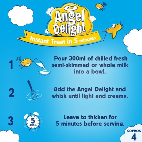 Angel Delight Banana Instant Dessert Mix