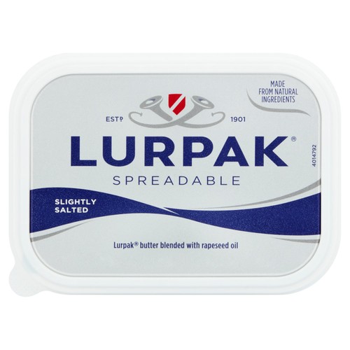 Lurpak Slightly Salted Spreadable Butter