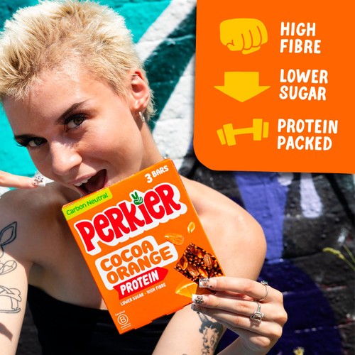 Perkier Cacao & Orange Protein Bars