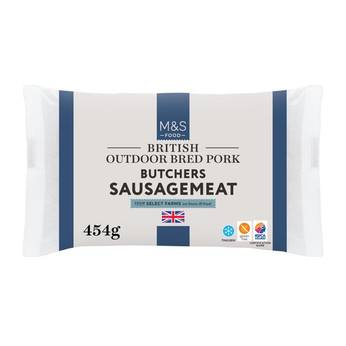  M&S Outdoor Bred Butchers Pork Sausagemeat