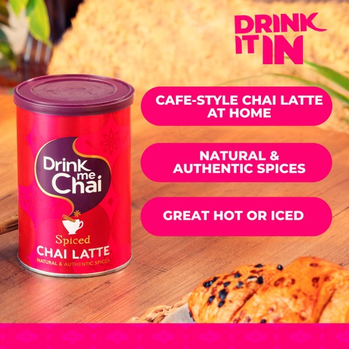 Drink Me Chai Spiced Chai Latte