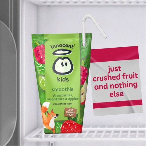 Innocent Kids Strawberries, Raspberries & Apples Smoothies