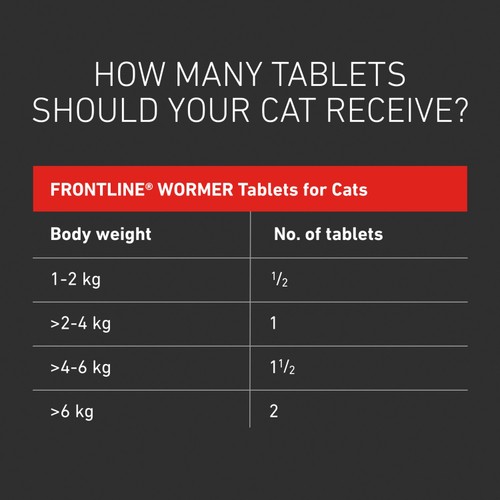 FRONTLINE Wormer Cat film coated tablets