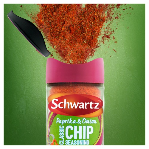 Schwartz Paprika & Onion Classic Chip Seasoning Jar