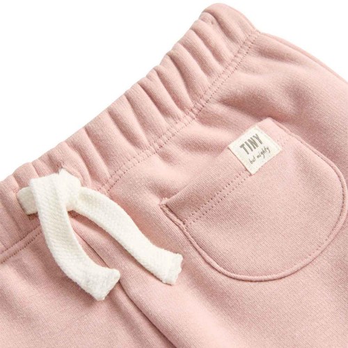 M&S Tommy Fleece Lined Joggers, 12-18 M, Pink